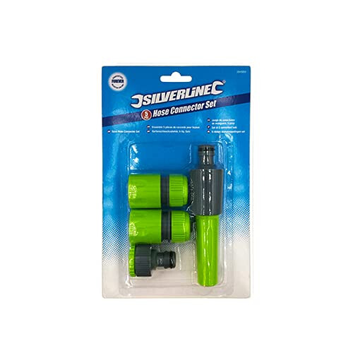 Silverline 5 X Silverline 394989 Hose Connector Set 4-Piece