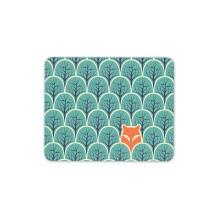 Abstract Fox Print Mouse Mat Pad - Art Woodland Wildlife Computer #15616