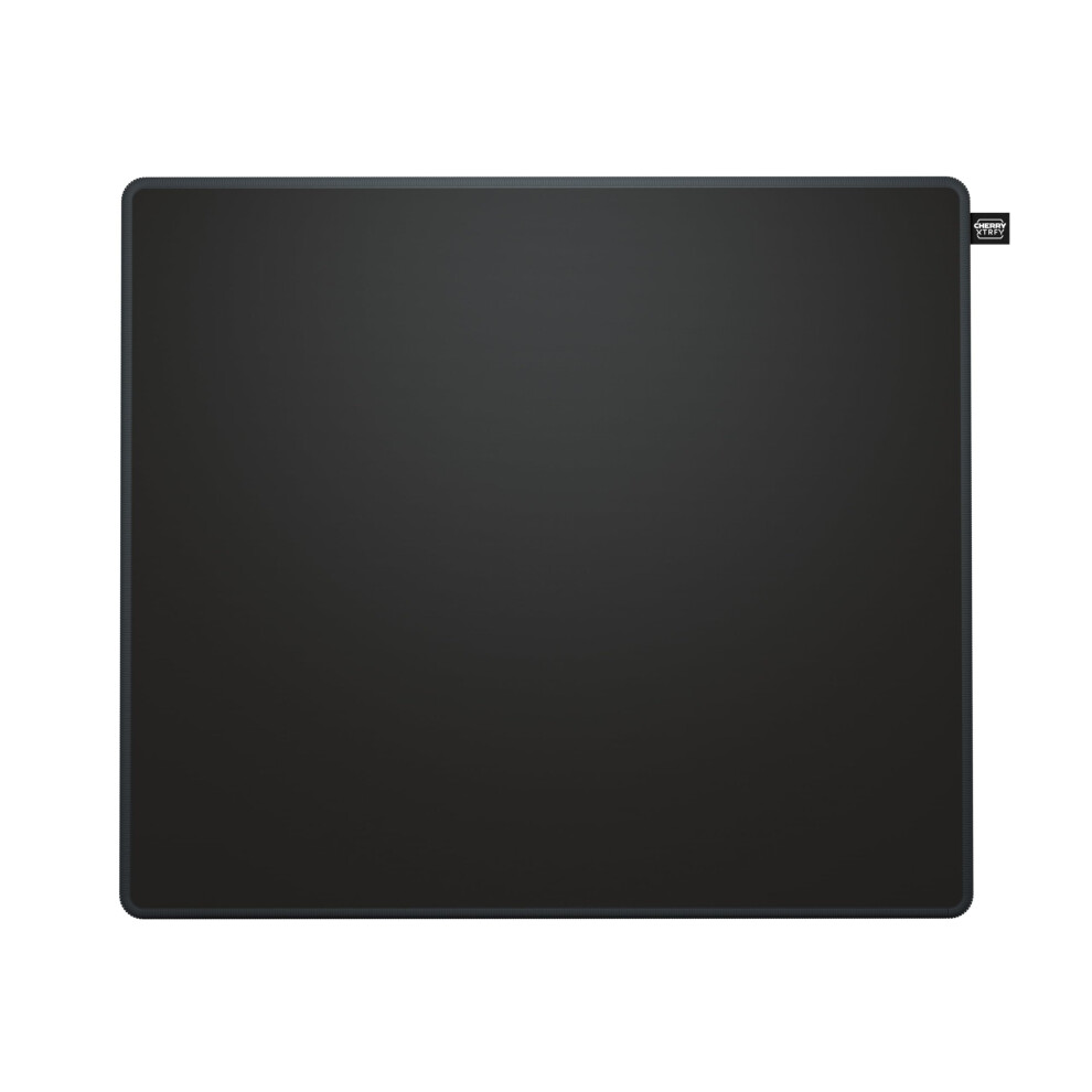 CHERRY XTRFY GP5, Fabric Gaming Mouse Pad in L (460 x 400 x 4 mm), Smooth Speed Pad for Precision, Stitched Edges, Non-Slip, Machine-Washable, Black - Image 3