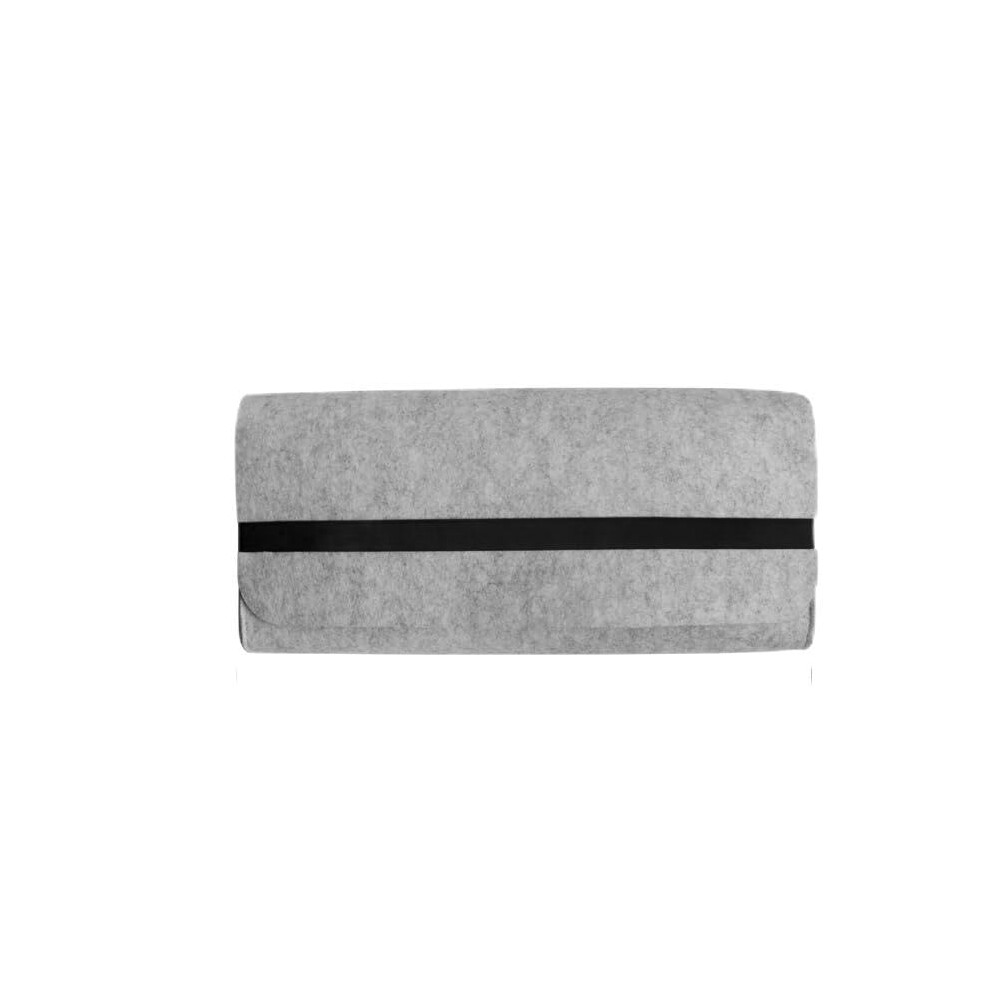 Gaming Keyboard Case, Wool Felt Construction, Protective Sleeve For Travel, (Light 87% Case) Grey 5061015831671