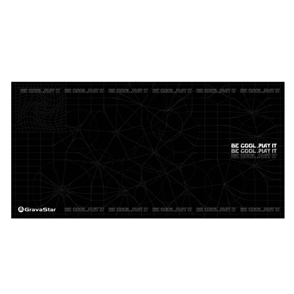Large Gaming Mouse Pad Desk Mat 80x35cm Non-Slip PU Leather Black - Image 4