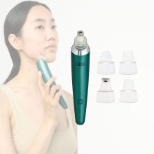 Extrator a vácuo de pontos negros GESS SHINE - Dispositivo de limpeza de poros faciais e micro-lixamento