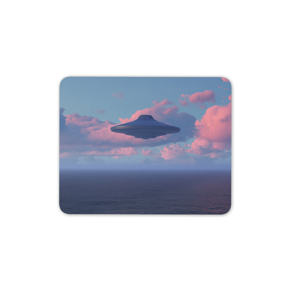 Destination Vinyl Ltd Ufo Spacecraft Mouse Mat Pad Aliens Space Nasa Computer Pc #8129 7625659834863