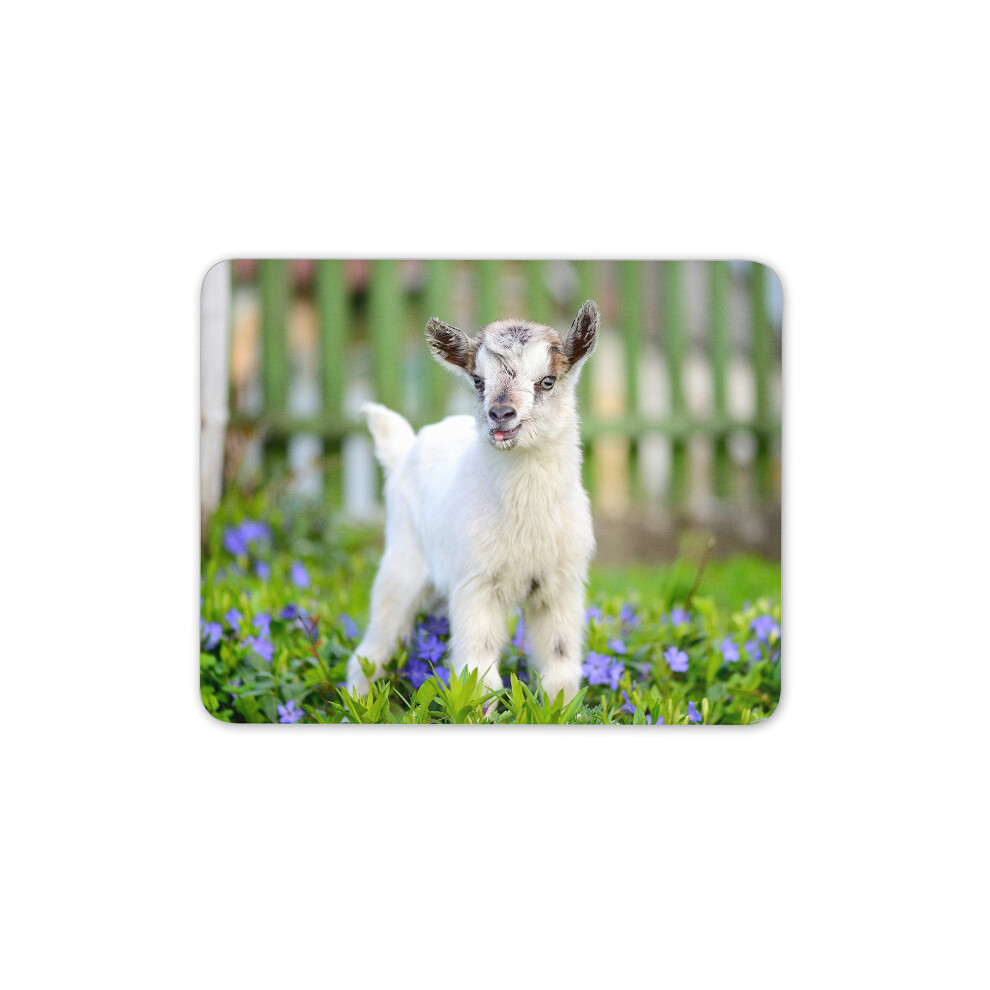 Cute Little Goat Mouse Mat Pad - Baby Goats Animal Funny Pc Computer #8565 7625884527790