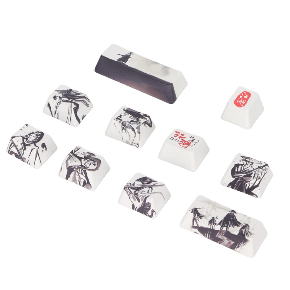 Linxiaojix Keycap, Small Volume Sublimation Process Custom Keycaps Diy Production Clear Pattern Simple For Mechanical Keyboard For Computer For Home 7002858860037
