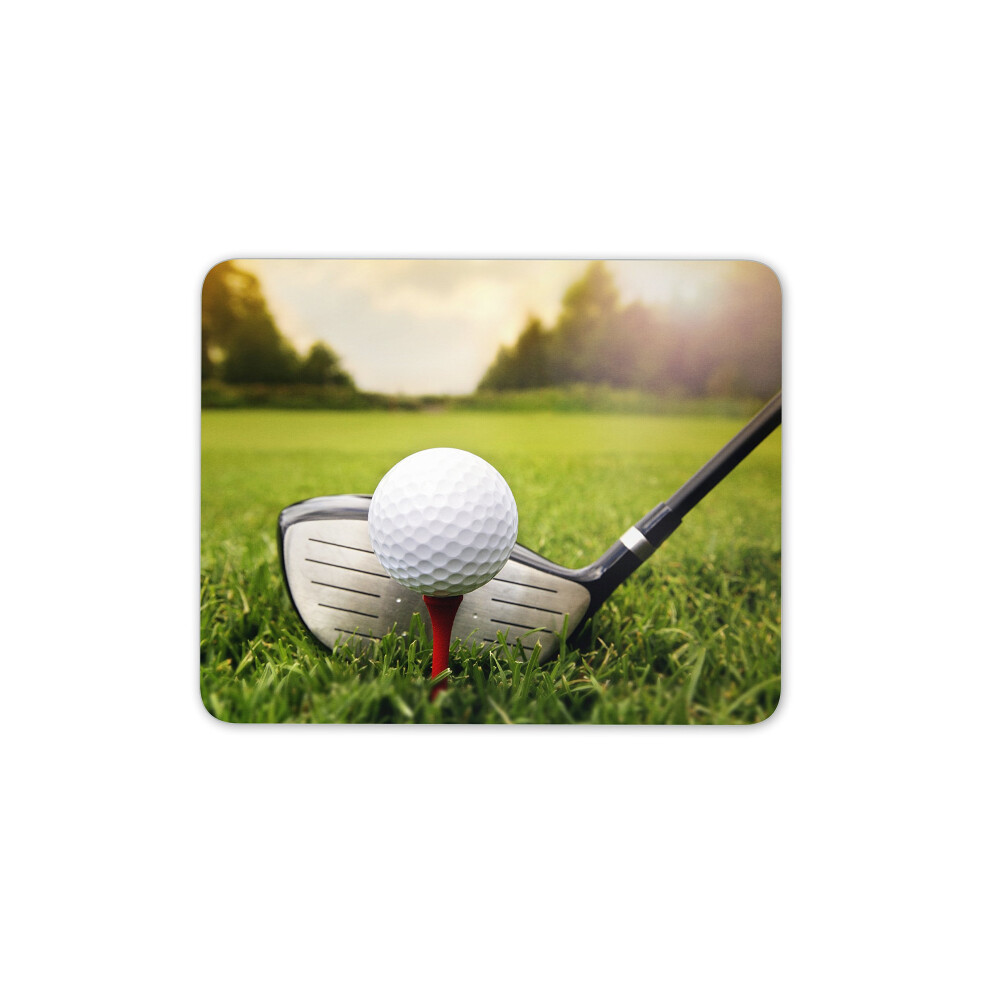 Destination Vinyl Ltd Golfing Mouse Mat Pad - Golf Club Ball Dad Brother Computer #8801 7625892387225