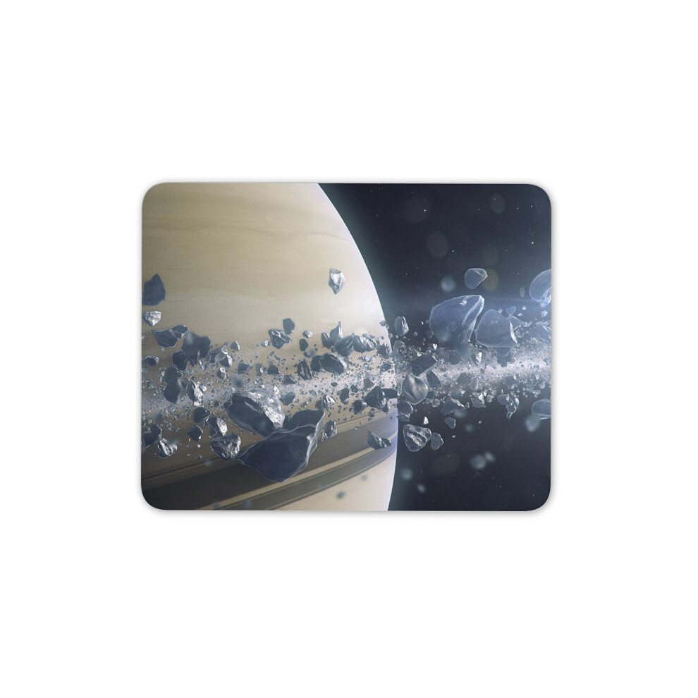 Destination Vinyl Ltd Saturn Rings Mouse Mat Pad - Space Planet Science Astronomy Computer #8864 7625887333336