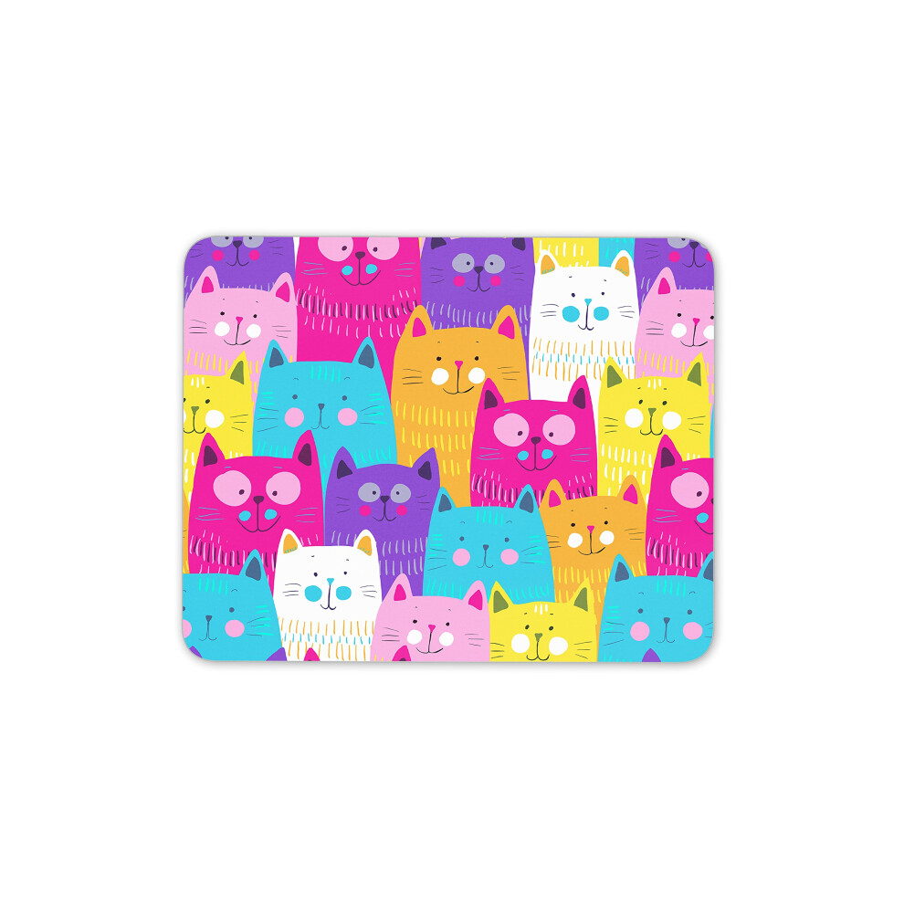 Destination Vinyl Ltd Funny Cats Mouse Mat Pad - Kitten Auntie Mum Sister Student Gift Computer #13233 7625883170478