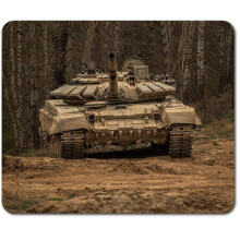 Rectangle Mouse Mat - Army Tank Vehicle War Battle Forces 23.5 x 19.6 cm (9.3 x 7.7 inches) for Computer & Laptop, Office, Non-slip Base #44149