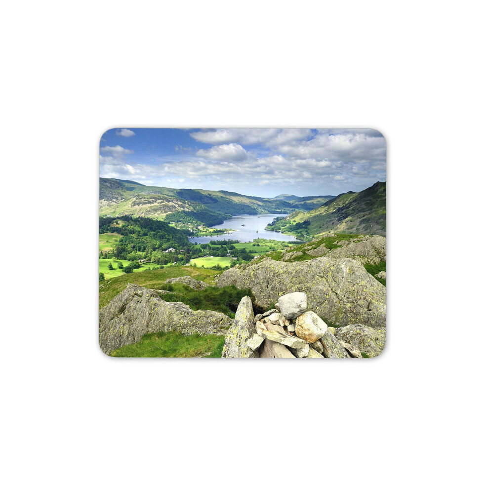 Destination Vinyl Ltd Ullswater From Arnison Crag Mouse Mat Pad - Lake District Computer #14250 7625888476667