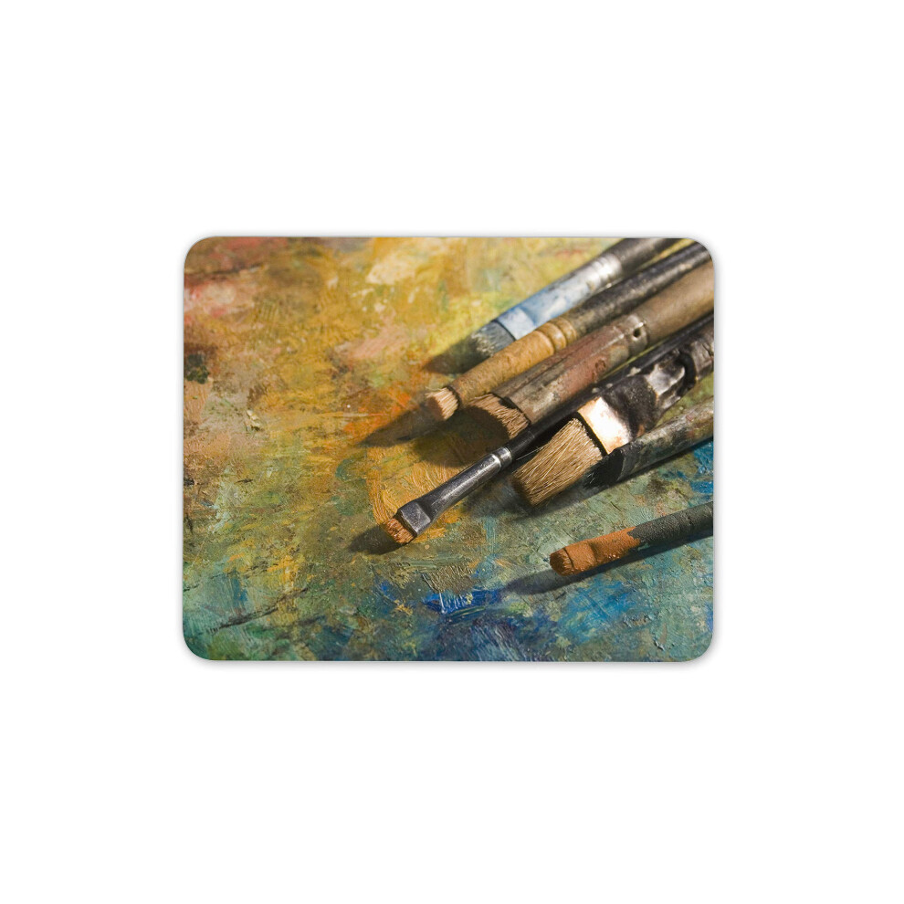 Paint Brushes Mouse Mat Pad - Art Artist Student Teacher Computer #14186 7625886651523