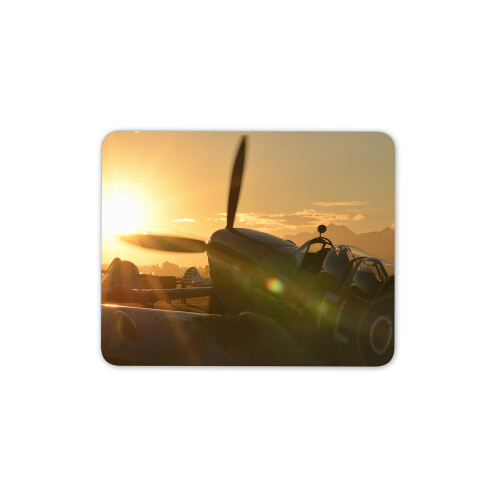 Super-Marine Spitfire RAF Battle Of Britain Mouse Mat Pad - Computer #14519