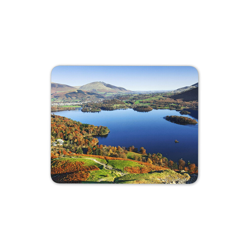 Destination Vinyl Ltd Derwentwater Cumbria Mouse Mat Pad - England Lake District Computer #14251 7625886889452