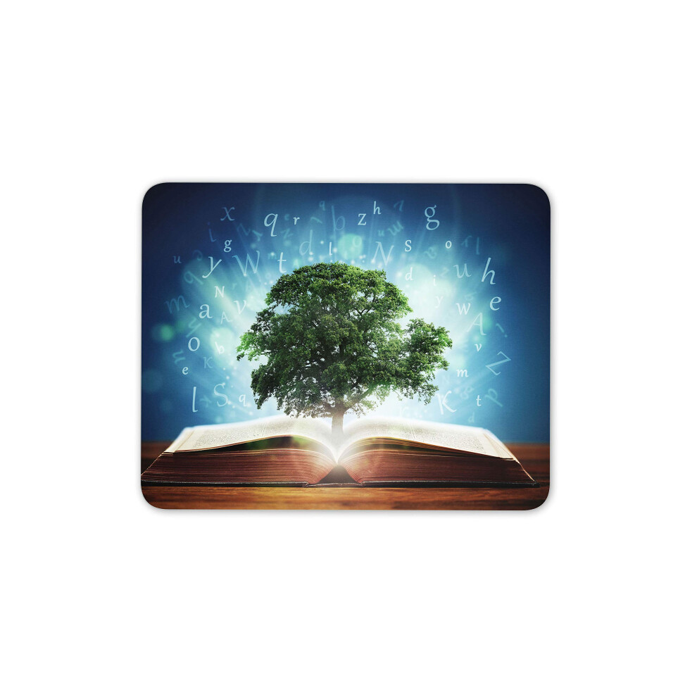 Destination Vinyl Ltd English Literature Mouse Mat Pad Book Tree Student Teacher Computer #14199 7625884441607