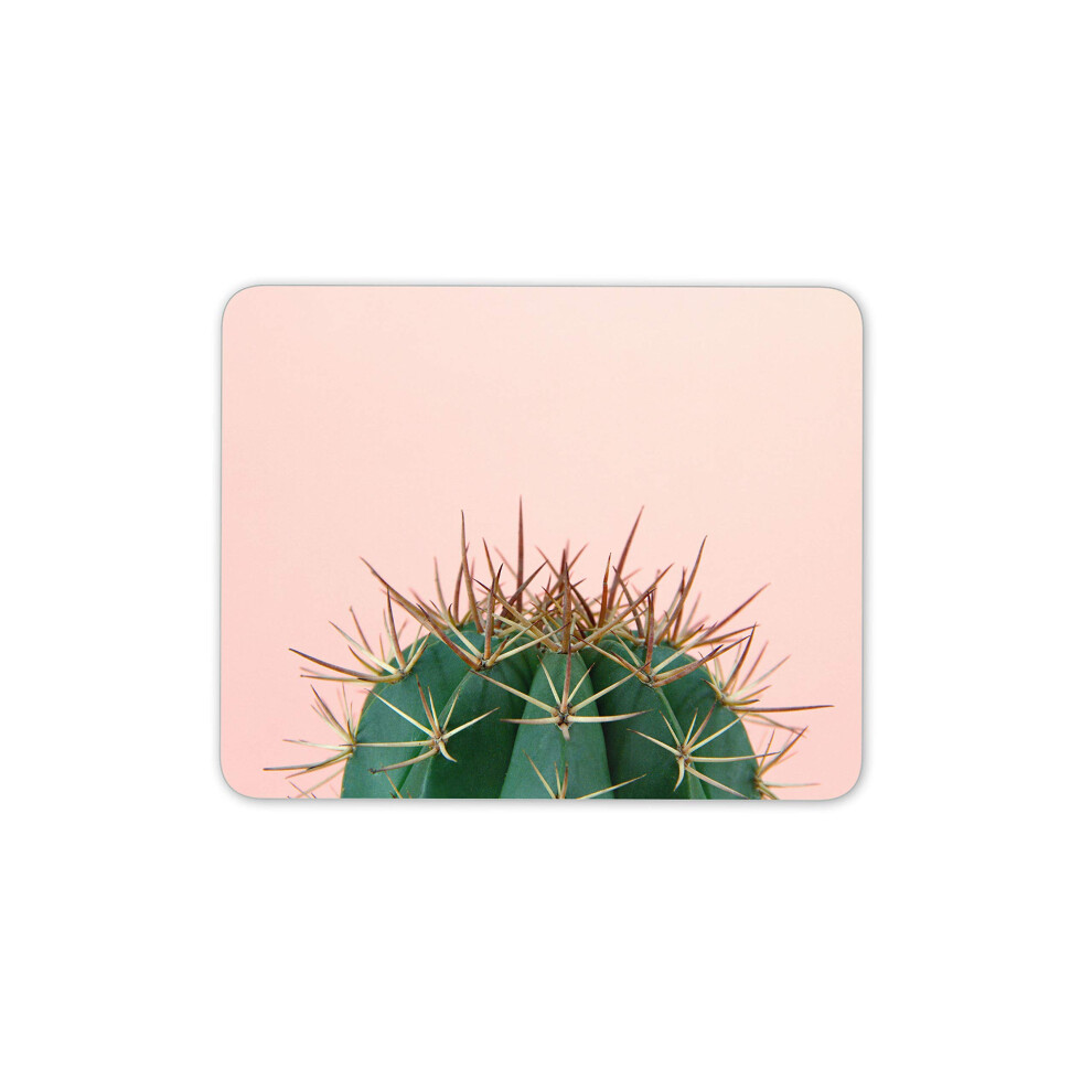 Destination Vinyl Ltd Prickly Cactus Mouse Mat Pad - Fun Girls Mums Computer #14580 Pink 7625822183668