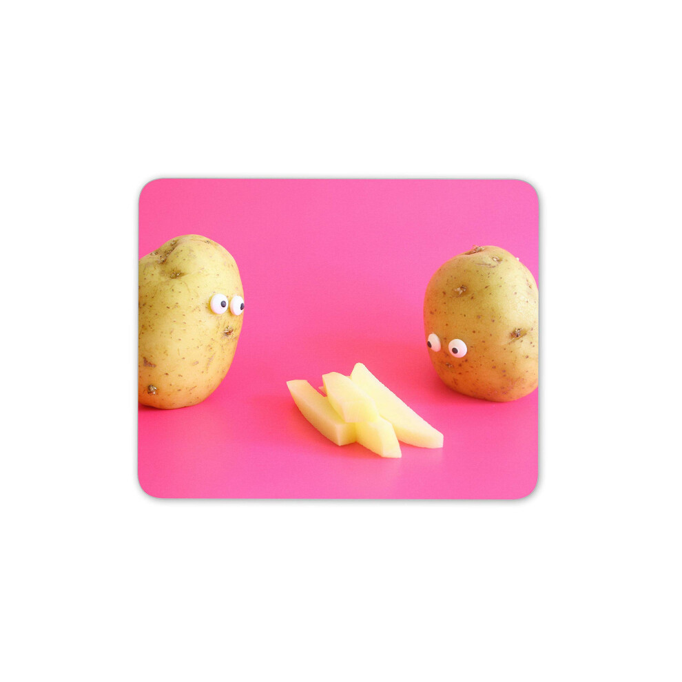 Destination Vinyl Ltd Funny Potatoes Mouse Mat Pad - Joke Food Chips Vegetable Computer #15264 7625829521722