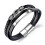 Stainless Steel Leather Braided Bracelet 1