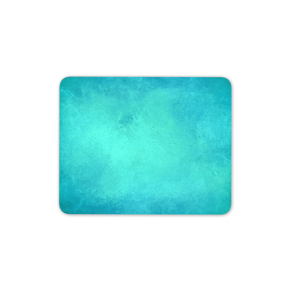 Destination Vinyl Ltd Rustic Aqua Mouse Mat Pad - Teal Student Fun Computer #15026 Blue/Turquoise 7625841862551