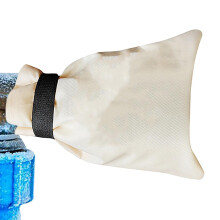 Outdoor Faucet Cover for Winter Freeze Protection, Insulated Thermal Layers, Weatherproof Fabric, Adjustable Strap