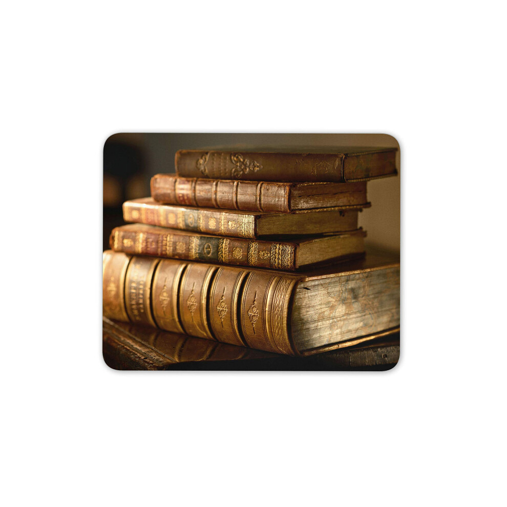Destination Vinyl Ltd Ancient Vintage Books Library Classics Mouse Mat Pad - Fun Computer #15139 7625836695539