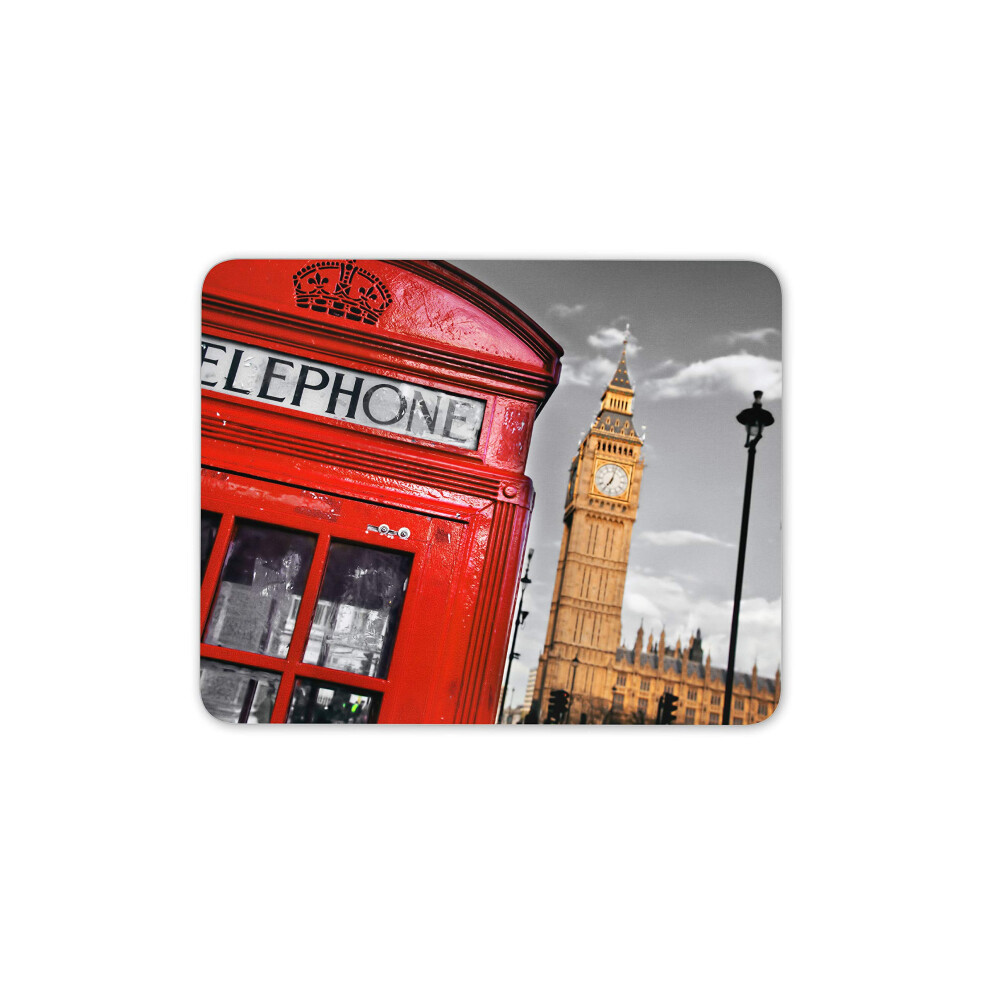 Destination Vinyl Ltd Big Ben London England Mouse Mat Pad - British Tourism Fun Computer #14960 7625827327555