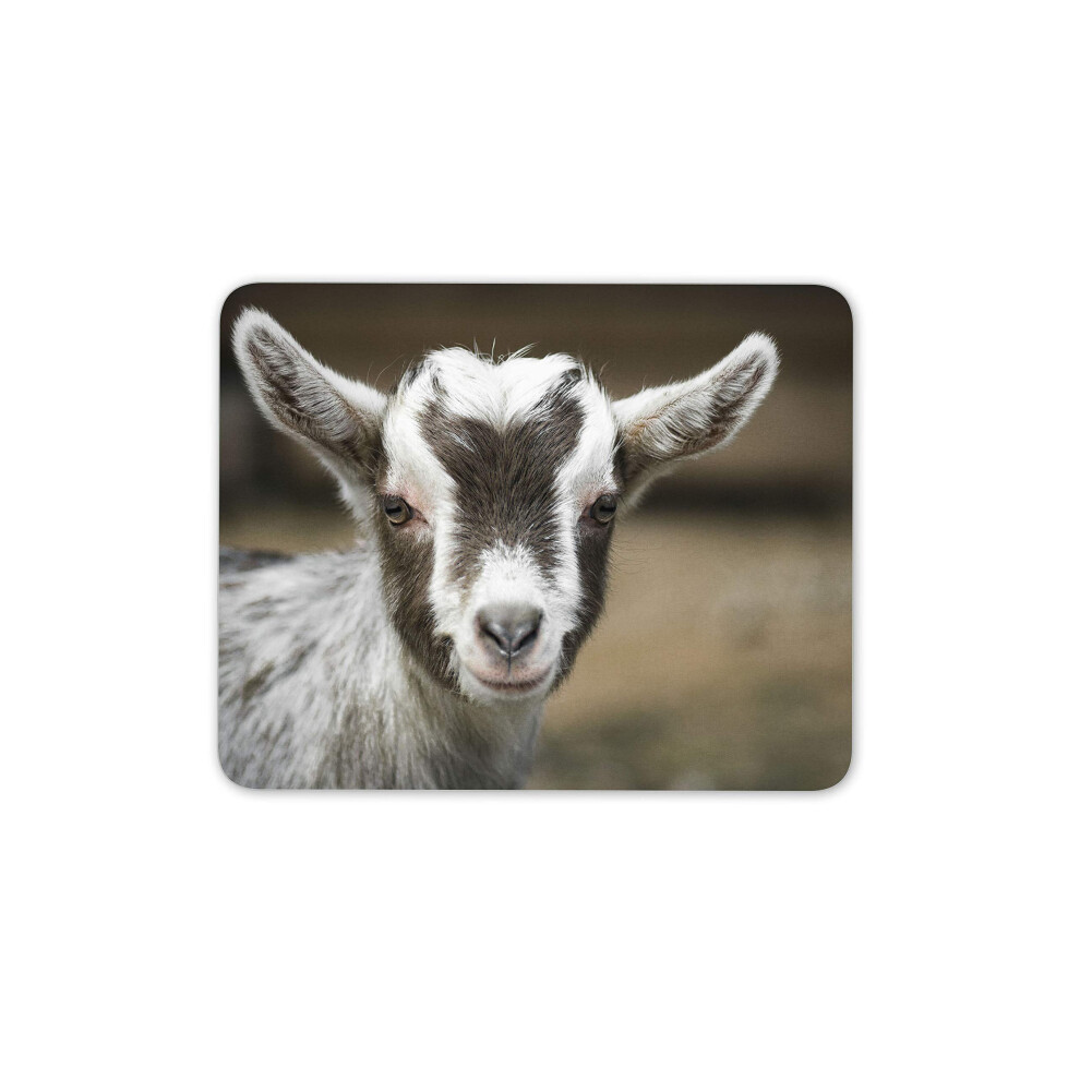 Cute Baby Billy Goat Mouse Mat Pad - Farming Agriculture Fun Computer #15184 7625837925291