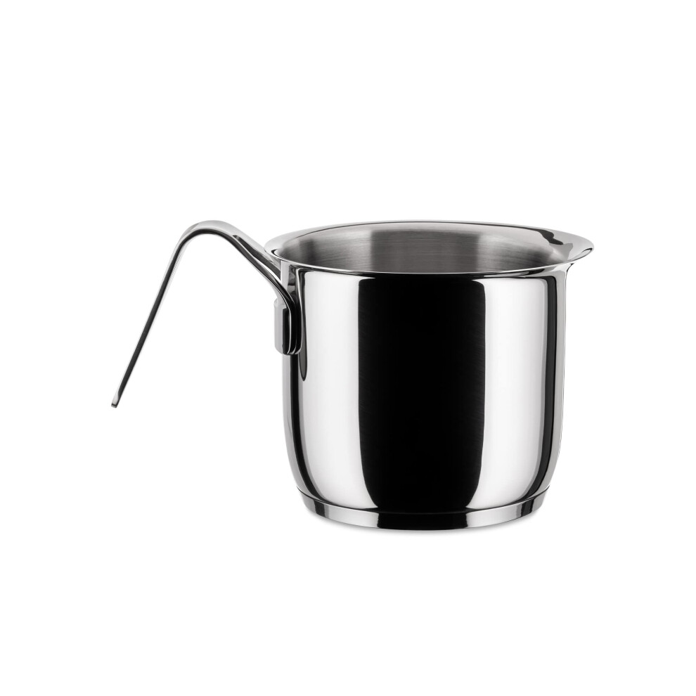 Alessi A Di Pots&Pans Milk Boiler, (Ajm302), Silver