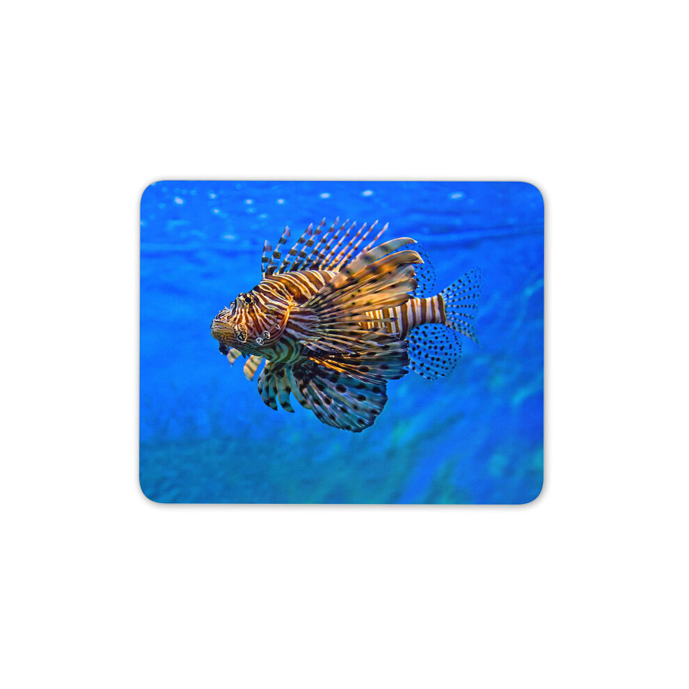 Destination Vinyl Ltd Lion Fish Mouse Mat Pad - Ocean Sea Marine Diver Computer #15828 7625849105841