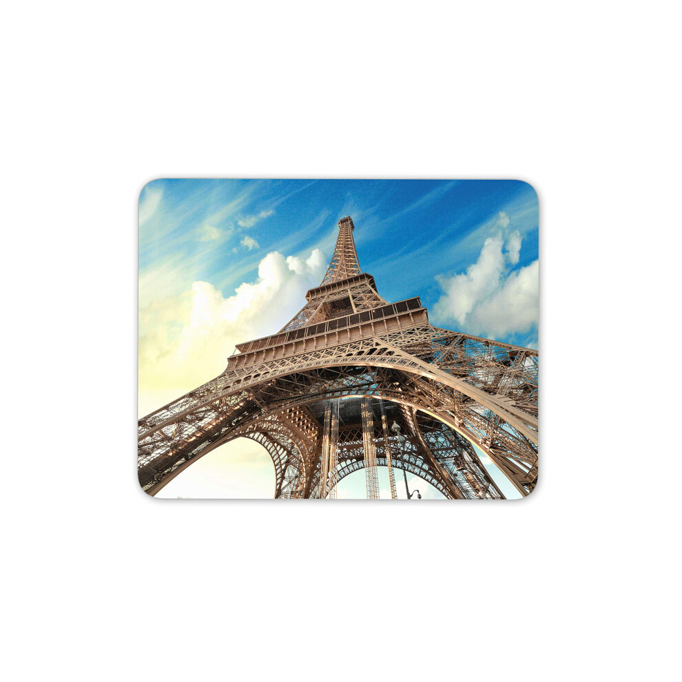 Destination Vinyl Ltd Eiffel Tower Paris France Mouse Mat Pad - Landmark Fun Computer #15736 7625842397908