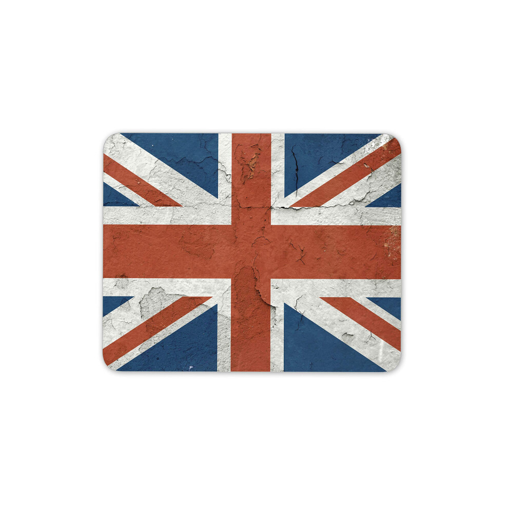Destination Vinyl Ltd Distressed Paint Union Jack Flag Mouse Mat Pad - Uk Gb Great Britain Computer #16072 7625823651470