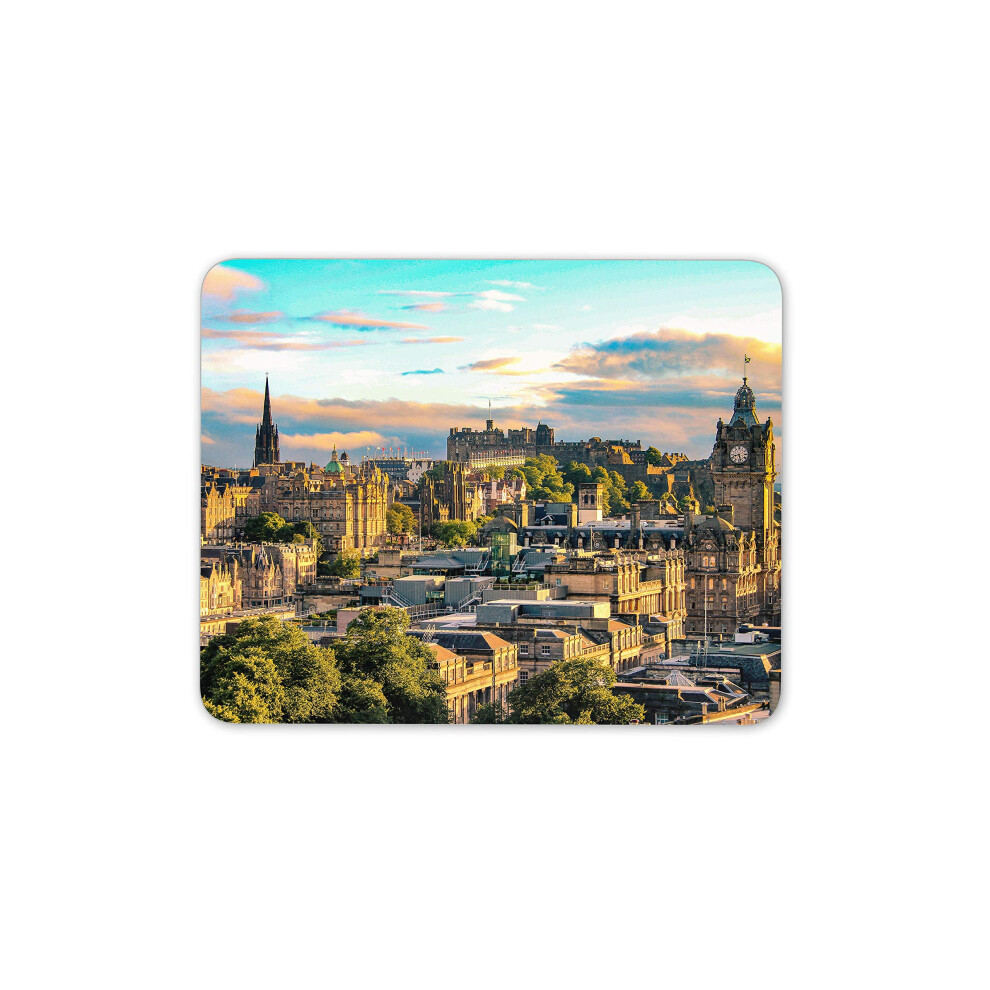 Destination Vinyl Ltd Edinburgh Castle Scotland Capital Mouse Mat Pad - Uk Countryside Pc #16234 7625833800806