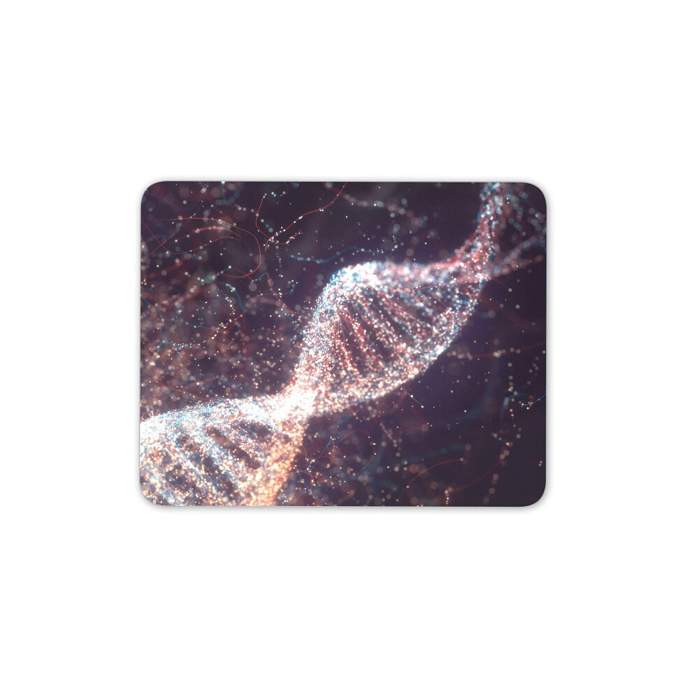 Dna Double Helix Genetics Mouse Mat Pad - Chromosome Science Pc Fun #16315 7625848887021
