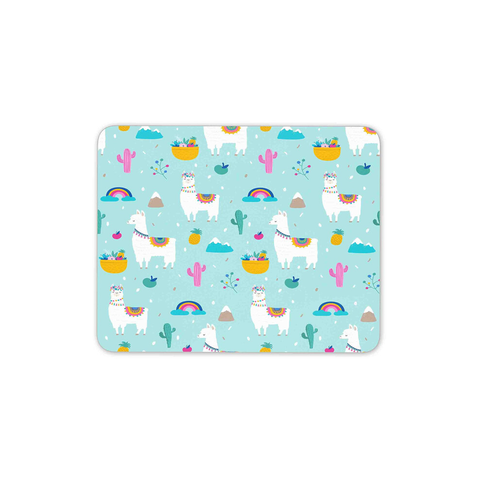 Destination Vinyl Ltd Party Alpaca Mouse Mat Pad - Llama Cactus Peru Funny Girls Computer #15981 7625846731647