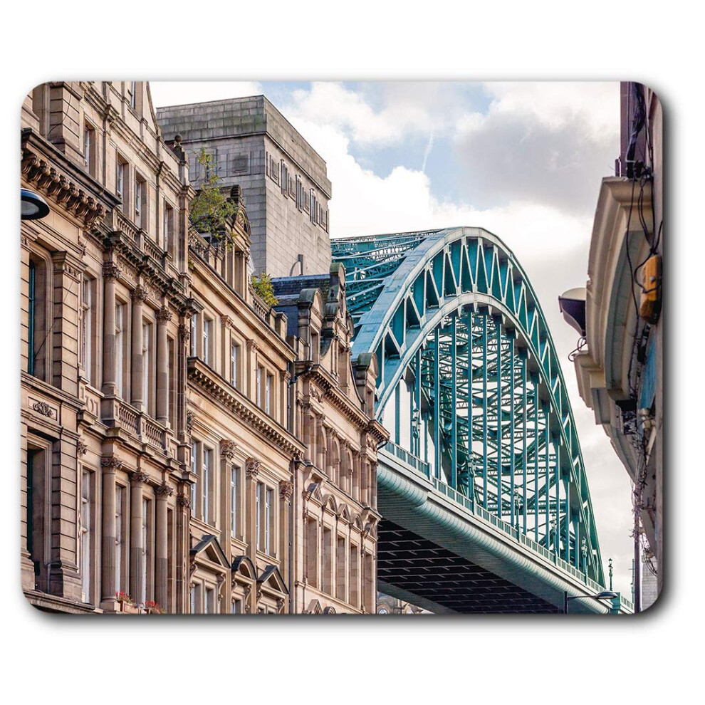Tyne Bridge Newcastle England Uk Britain Mouse Mat Pad Computer Pc Laptop Gaming Office Home Desk Accessory Gadget 24350 7625999377211