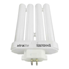 Xtralite 27W GX10Q-4 fluorescentielamp met vier buizen, 6500K, compatibel met bureaulampen
