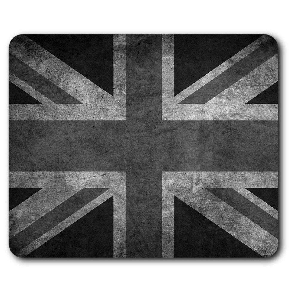 Destination Vinyl Ltd Vintage Union Jack Flag Distressed Mouse Mat Pad Computer Pc Laptop Gaming Office Home Desk Accessory Gadget #41563 7626008997369