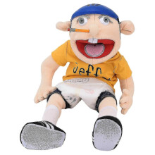 Jeffy Puppet Jeffy Hand Puppet Plush Toy Stuffed Doll Kids Birthday Gift Toy-2025