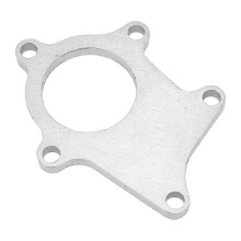 Turbocharger Exhaust Plate 5 Bolts Weldable T?304 Mild Steel Downpipe Flange Universal for T3 T4 YEMAA
