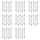 40 Pack R7S 118mm 300W 230V,R7S Halogen Linear Light Bulb, Dimmable Halogen Lamp 1