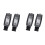 4Pcs Black Interior Dome Map Light for - CC      Beetle  1KD 947 109A 1K0947109 1