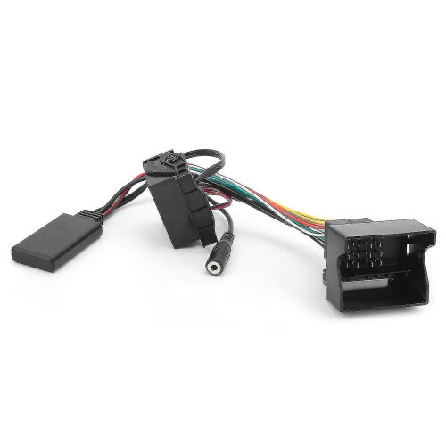Bluetooth 5.0 audioadapter met microfoon voor BMW E60 E63 E64 E65 E66 E87 - 150 cm AUX-kabel S2024 1