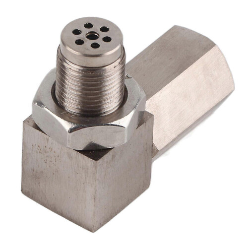 Car Oxygen Sensor Spacer 90 Degree CEL Bung Fix for Check Engine Light M18X1.5 Catalytic Converter S 1
