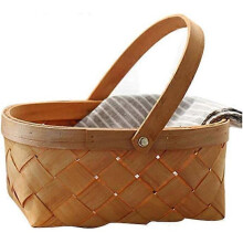 Seagrass Basket,Portable Handmade Rattan Storage Container Storage Basket Houseware Storage Basket