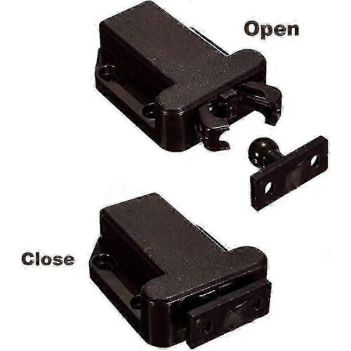 8 Pack Push Latchtouch Latch Safe Push Latchrebound Self-locking Deviceopen Catch Lock Drawer Cabine 2