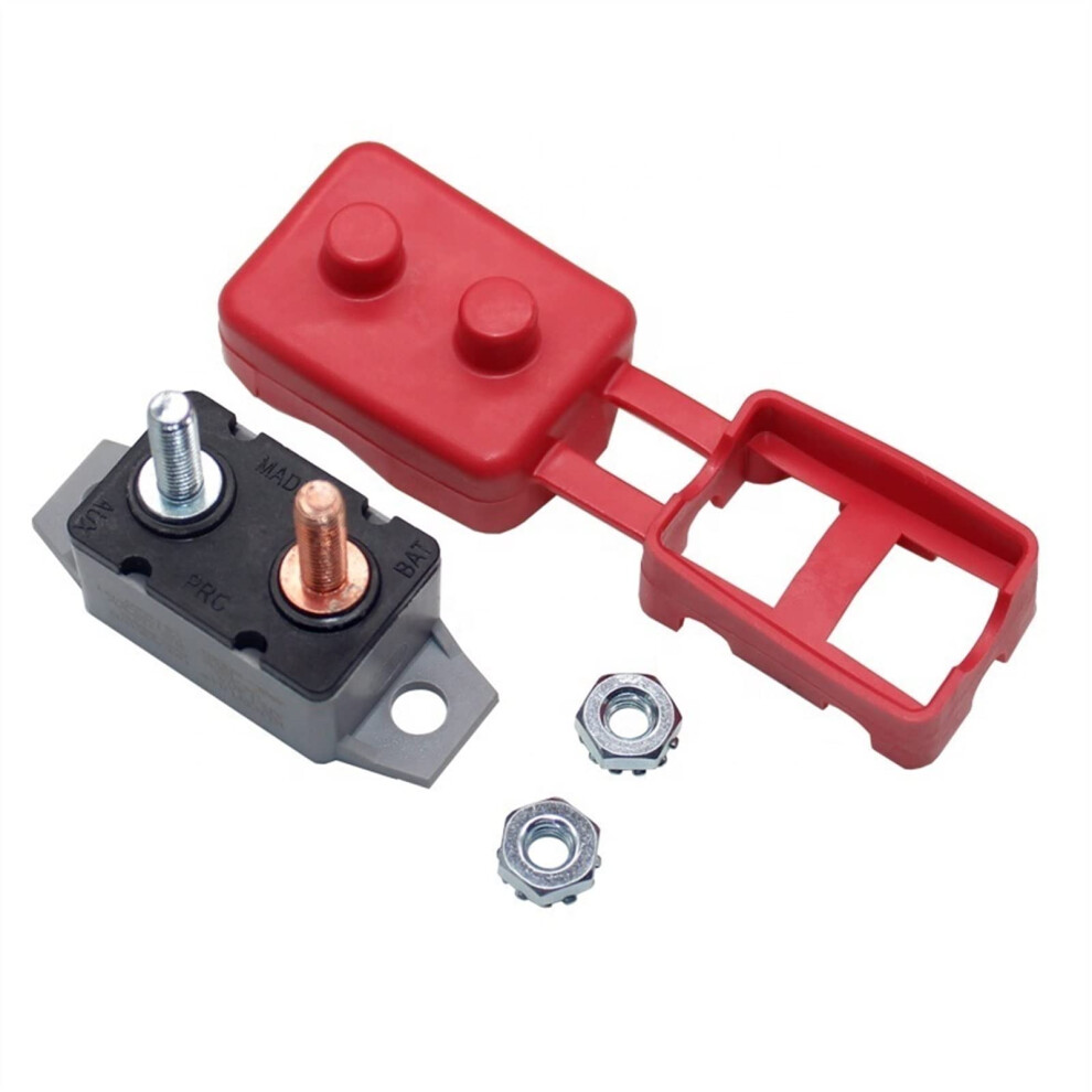 12V 24V Dc 30A Marine Battery Circuit Breaker With Cover, Automatic Reset Waterproof Overload Protection 9073542198123