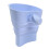 (L, Blue) Folding Kitchen Funnel - Food Grade Silicone Foldable - for  KitchenAid Stand Mixer Baking 1