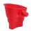 (S, Red) Folding Kitchen Funnel - Food Grade Silicone Foldable - for  KitchenAid Stand Mixer Baking 1