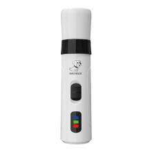 Compatibel met de Heusom Silent Groom Pro nagelslijper, USB oplaadbare hondennagelslijper, 2-delige hondennageltrimset