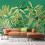 (Large (3.5m X 2.8m)) Tropical Palm Trees - Green 1