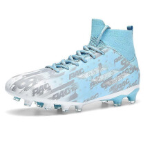 Mens Soccer Cleats Shoes Youth Breathable Athletics Football Boots Outdoor Firm Ground AG/TF Training Sneakers